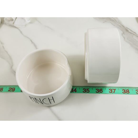 Rae Dunn Pinch Stackable Canister NEW w/ Lid & Spoon Spice Jar x2 by Magenta - Picture 14 of 15